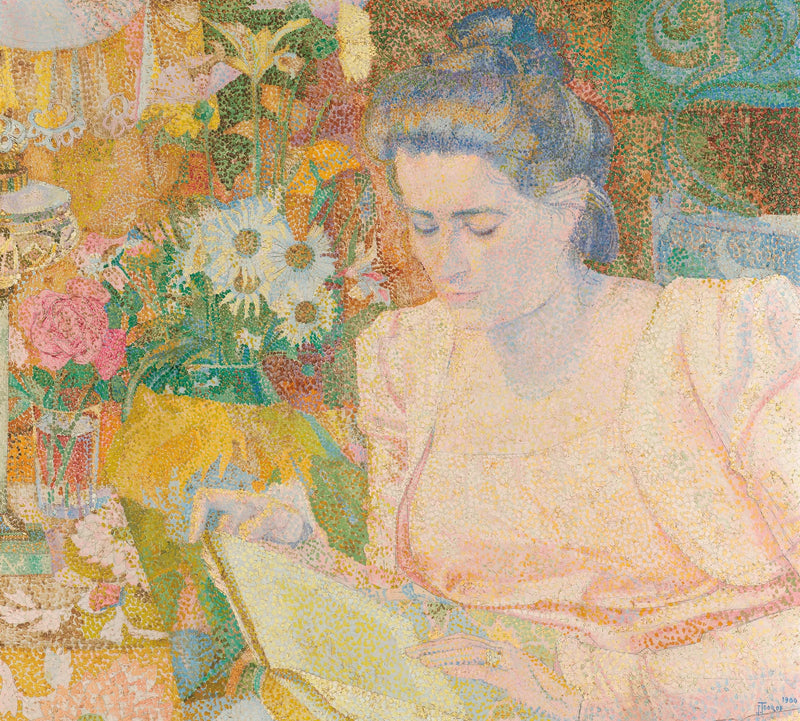 Portræt af Marie Jeanette de Lange - Jan Toorop
