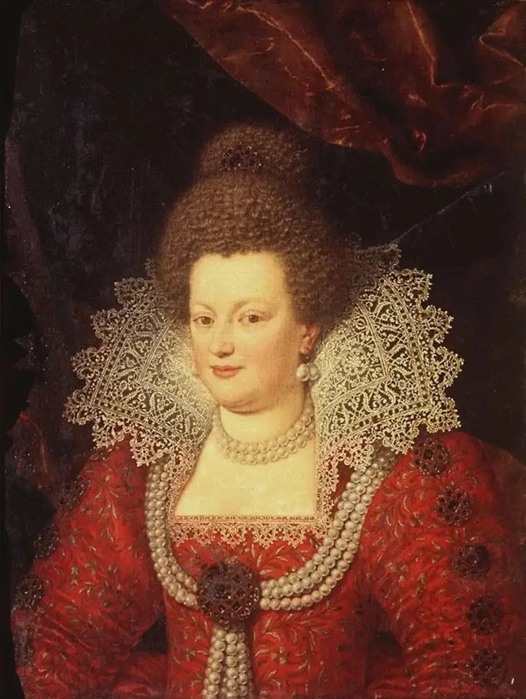 Marie de Médicis portræt - Frans Pourbus den Yngre