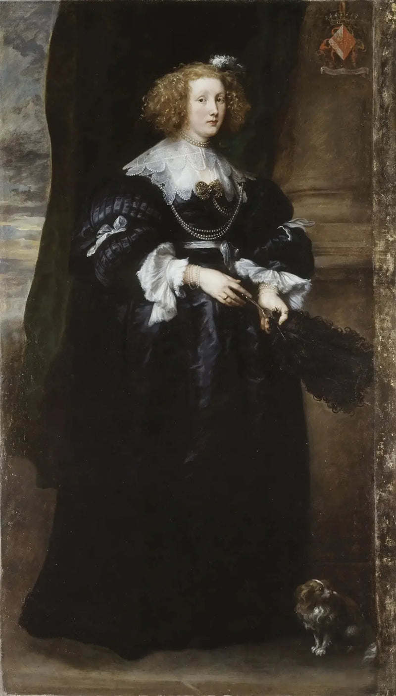 Marie de Raet-portræt - Antoine van Dyck