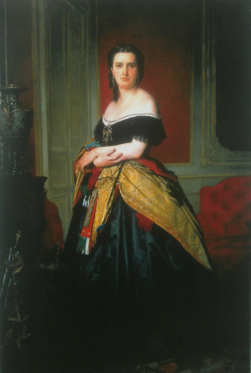 Portræt af Marie-Thérèse Bartholoni - Bouguereau