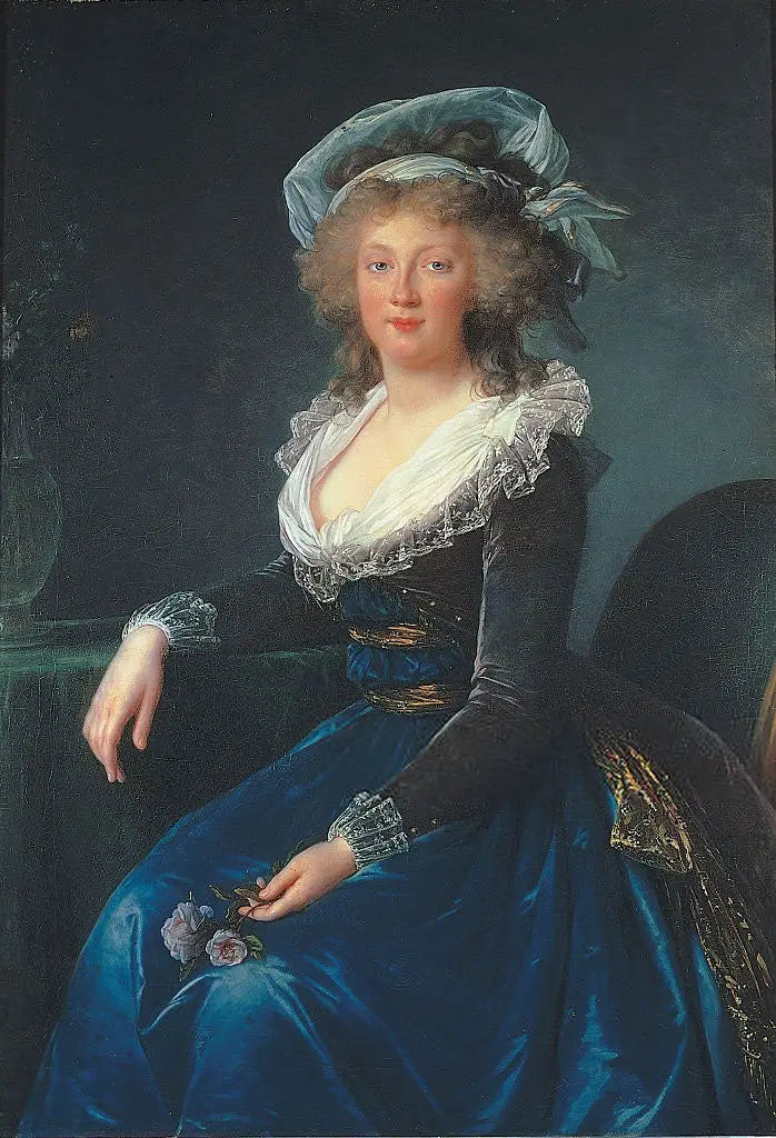 Marie-Thérèse de Bourbon-Siciles-portræt - Élisabeth Vigée Le Brun