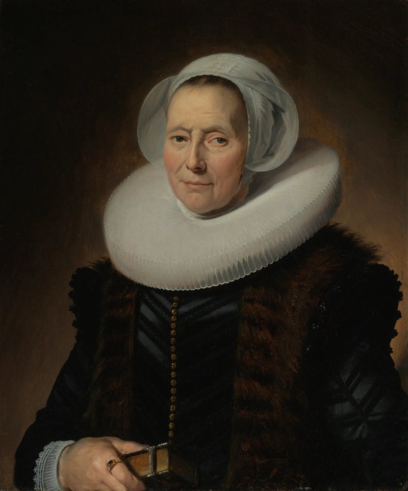 Portrait af Maritje Claesdr Vooght - Frans Hals