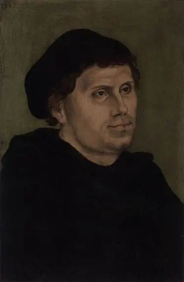 Portræt af Martin Luther (1483-1546) - Lucas Cranach den Ældre