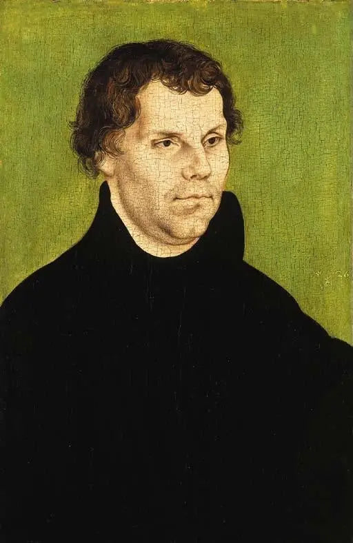 Portræt af Martin Luther - Lucas Cranach den Ældre