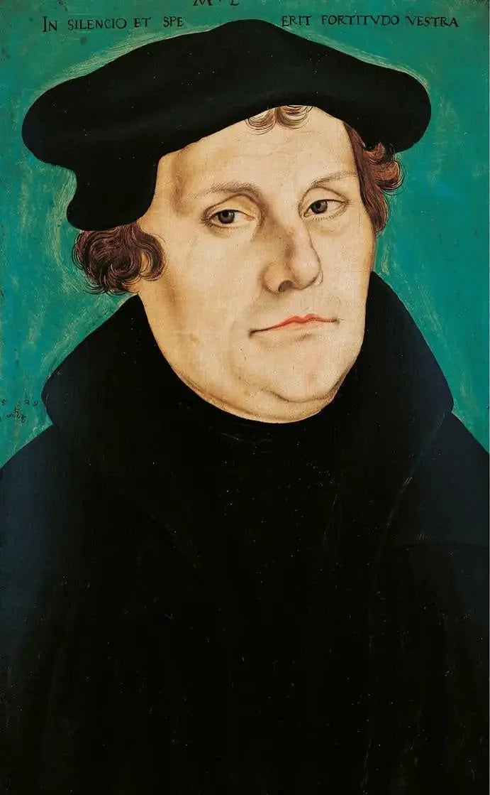 Portræt af Martin Luther - Lucas Cranach den Ældre
