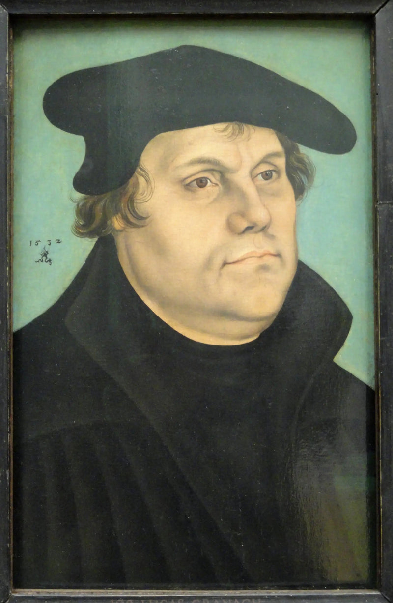 Portræt af Martin Luther - Lucas Cranach den Ældre