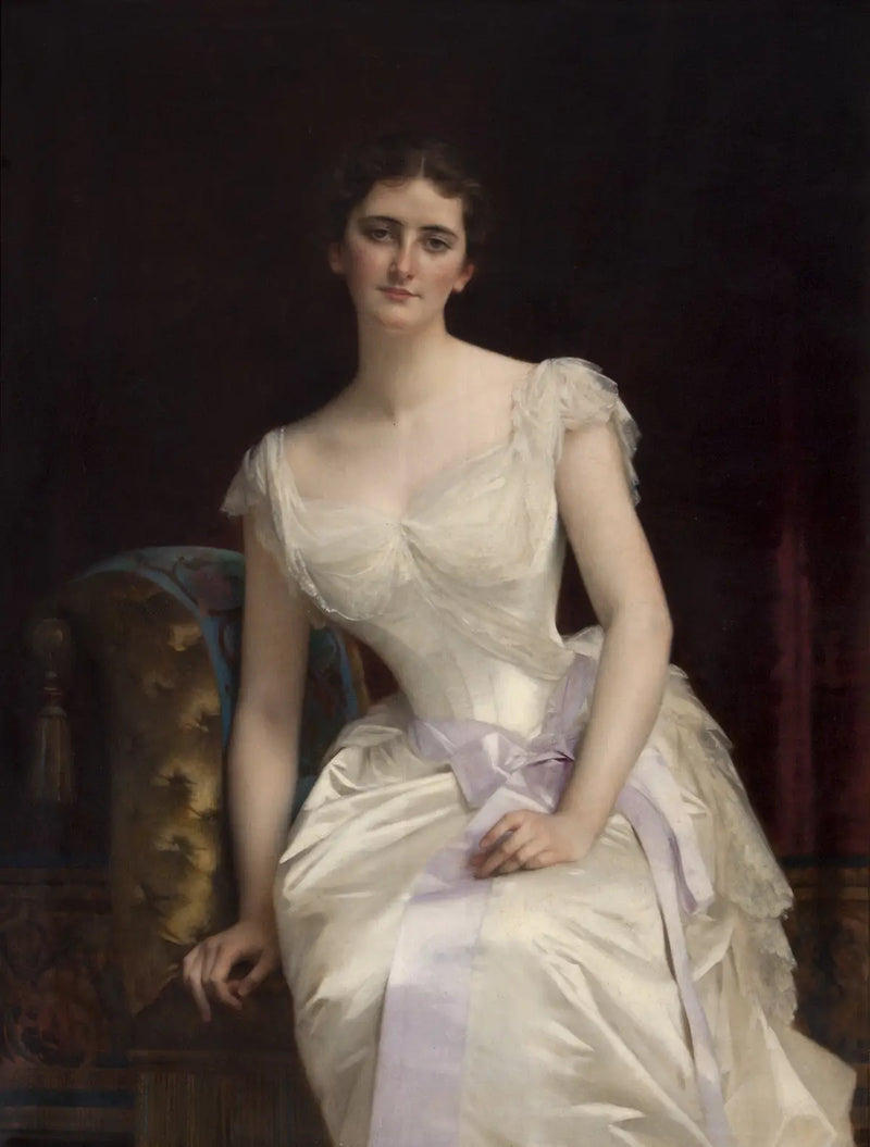 Portrait af Mary Victoria Leiter - Alexandre Cabanel