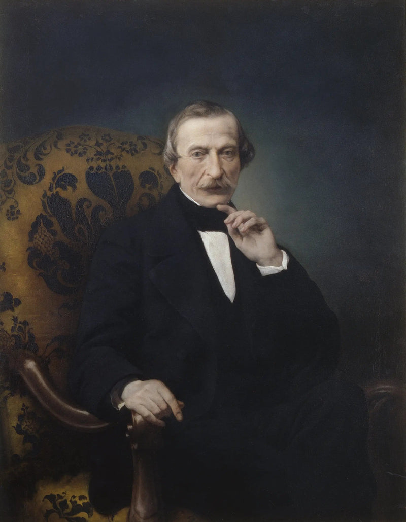Portrait af Massimo d'Azeglio - Francesco Hayez