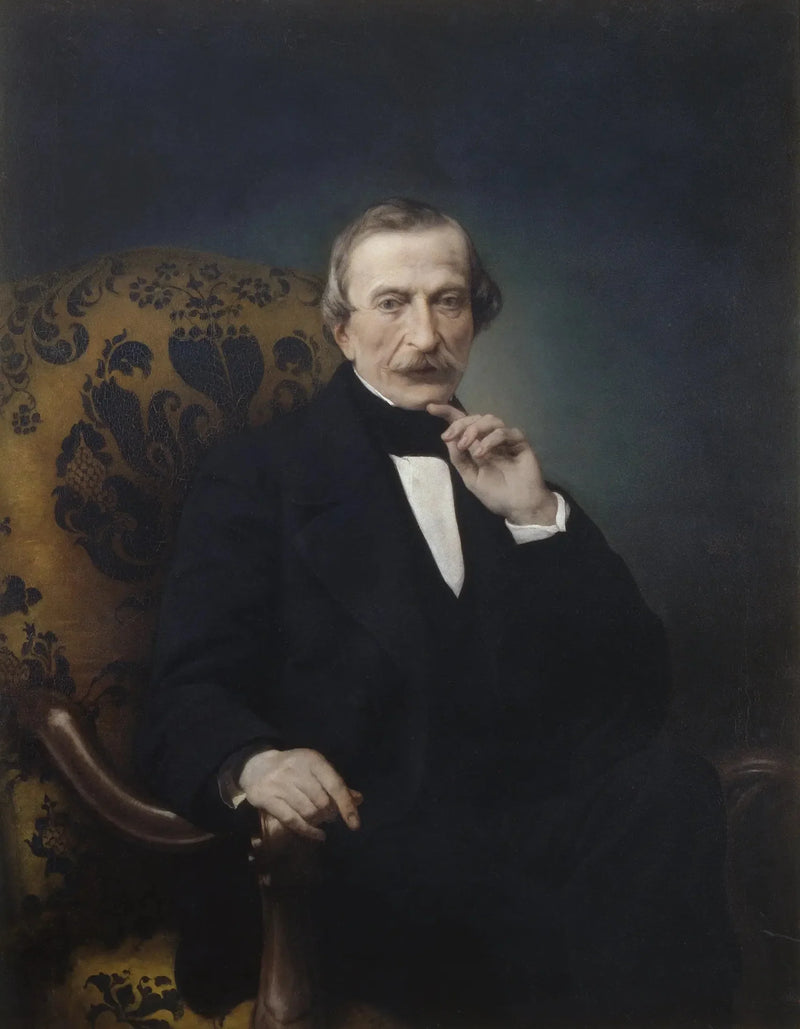 Portrait af Massimo d'Azeglio - Francesco Hayez