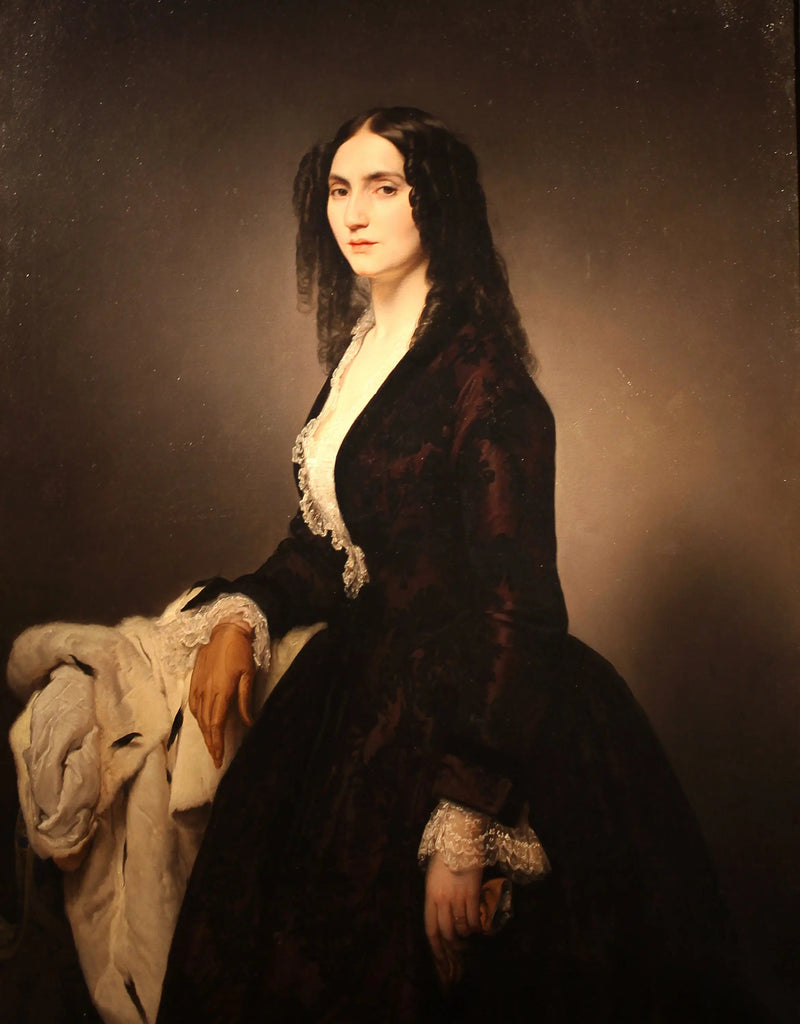 Portræt af Matilde Juva Branca - Francesco Hayez
