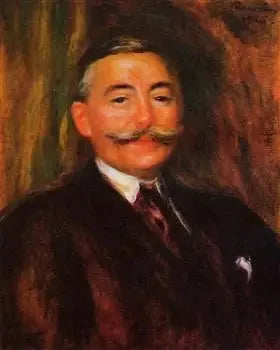 Portræt af Maurice Gangnat - Pierre-Auguste Renoir