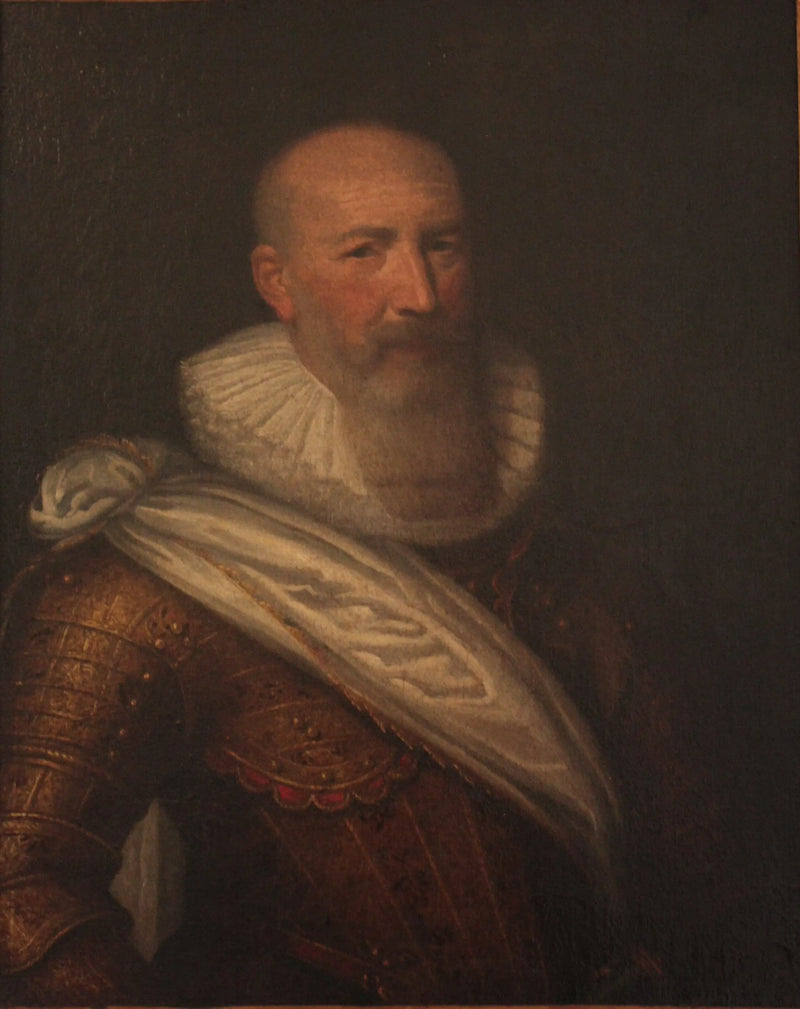 Portrait af Maximilien de Béthune, hertug af Sully - Frans Pourbus den Yngre