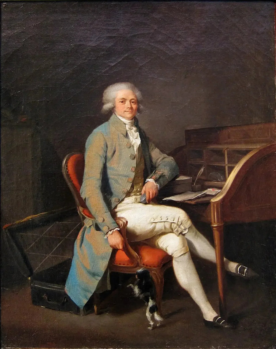Portræt af Maximilien de Robespierre - Louis-Léopold Boilly