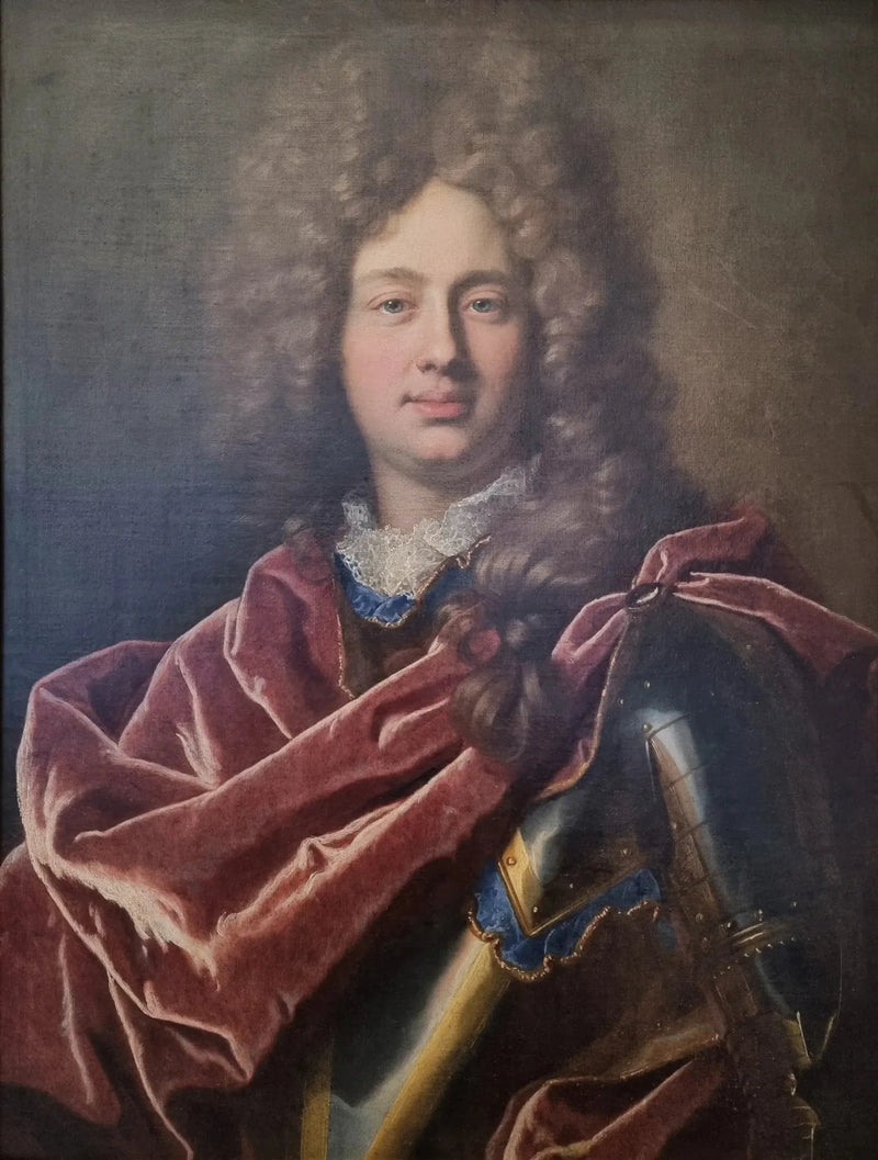 Portræt af Maximilien Ulrich von Kaunitz - Hyacinthe Rigaud