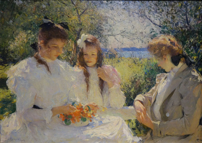 Portræt af mine døtre - Frank Weston Benson