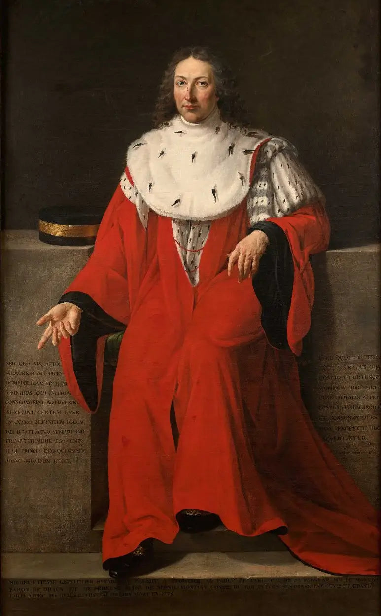 Portræt af Michel Etienne Le Peletier de Saint-Fargeau - Marie-Guillemine Benoist
