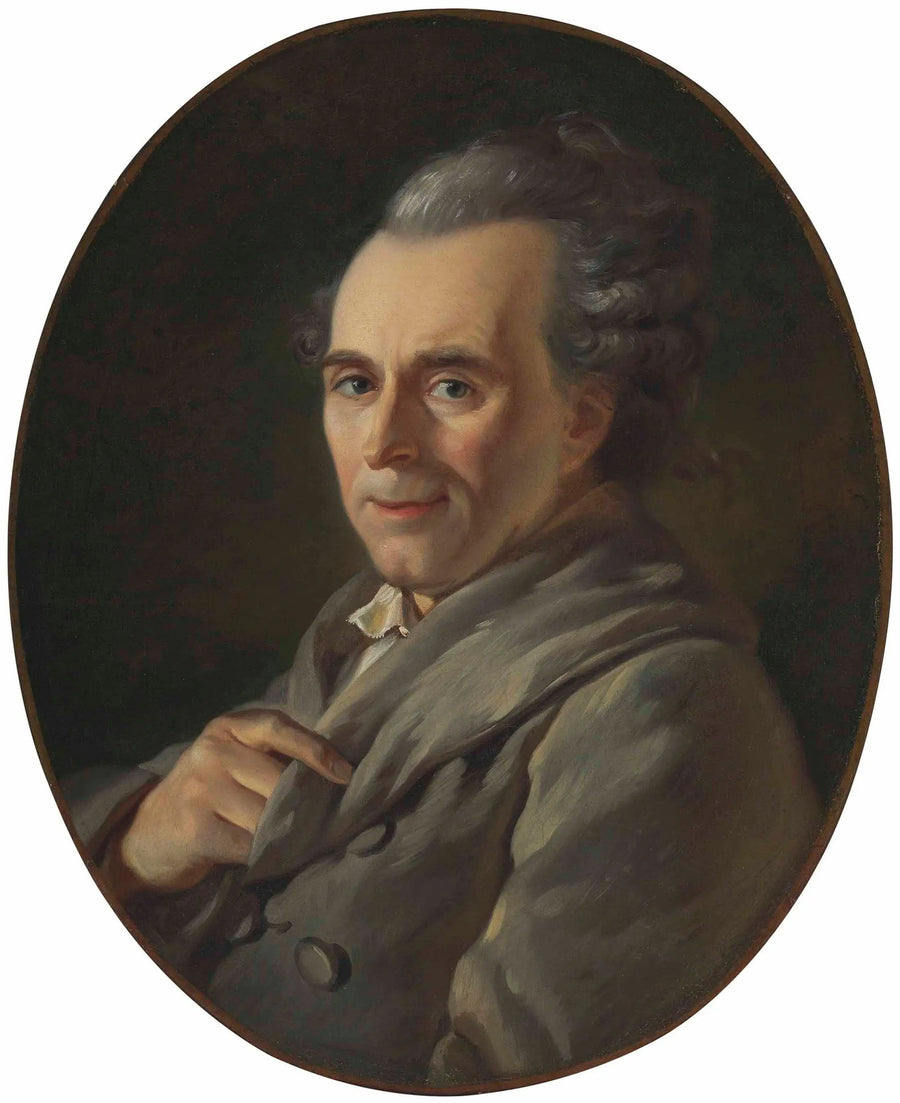 Portræt af Michel-Jean Sédaine - Jacques-Louis David
