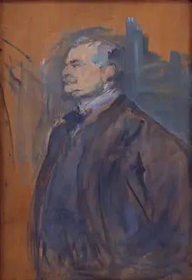 Portræt af Michel Manzi - Henri de Toulouse-Lautrec