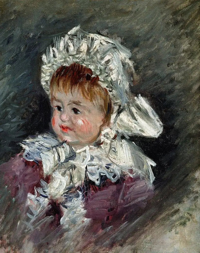 Portræt af Michel Monet som baby - Claude Monet