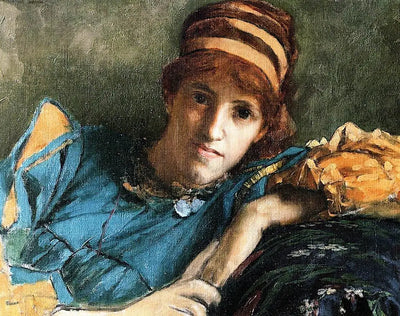 Portrait de Mlle Laura Theresa Epps (Lady Alma Tadema) - Lawrence Alma-Tadema - Alpha Reproduction