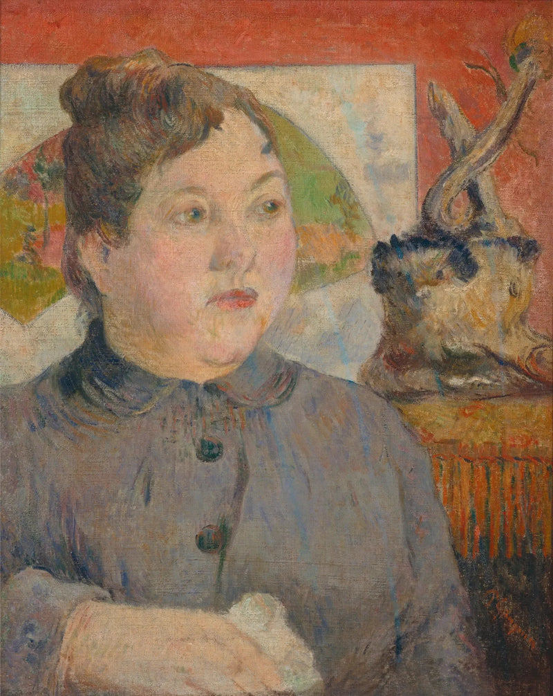 Portræt af fru Alexandre Kohler - Paul Gauguin