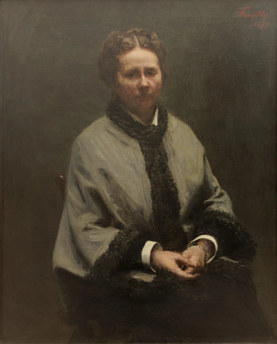 Portræt af fru Fantin-Latour - Henri Fantin-Latour