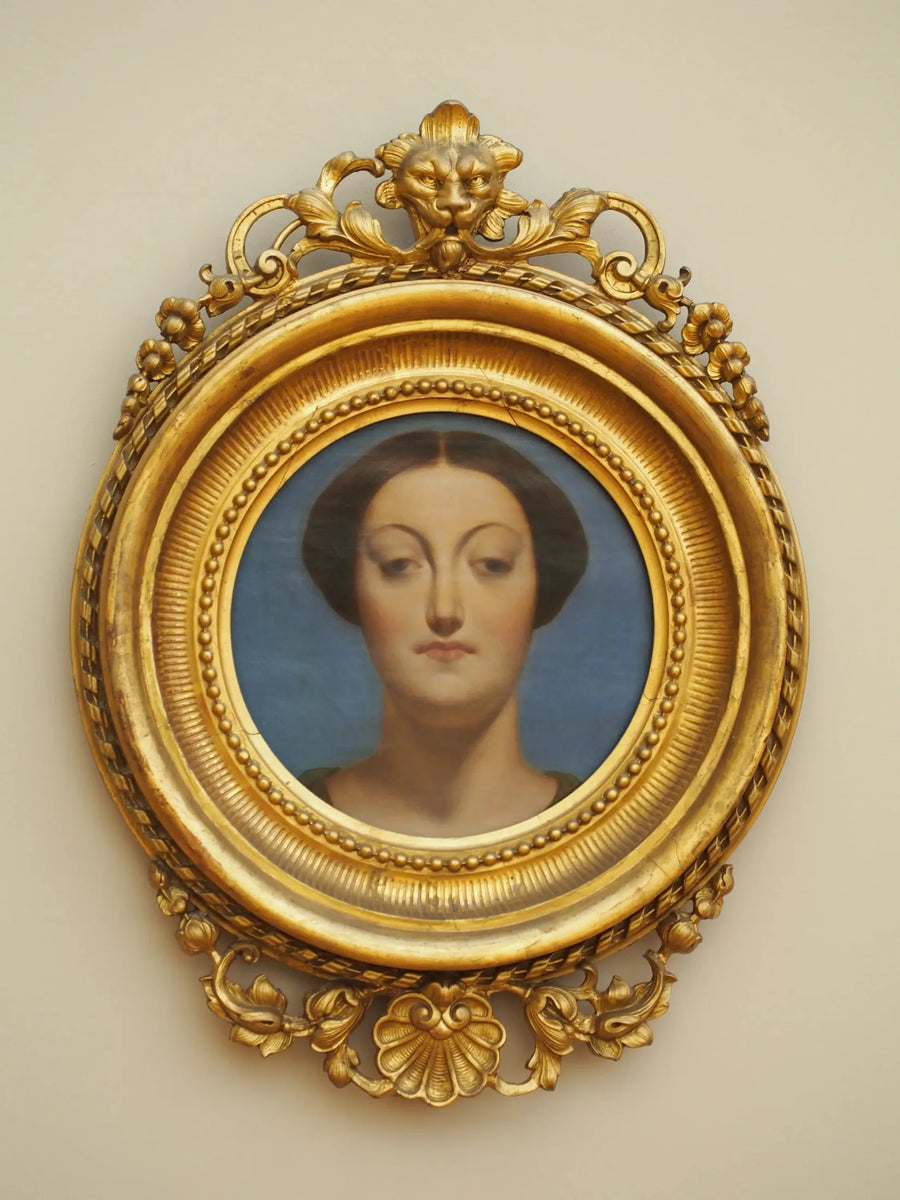 Portræt af fru Gaudry - Jean-Auguste-Dominique Ingres
