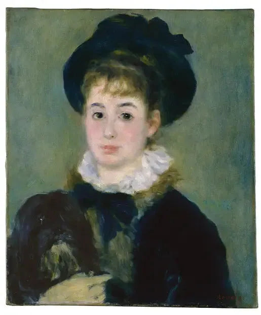 Portræt af fru Henriot - Pierre-Auguste Renoir