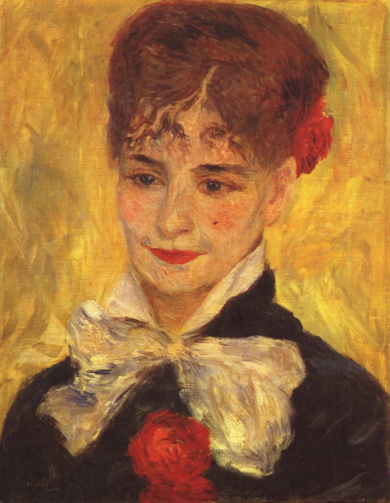 Portræt af fru Iscovesco - Pierre-Auguste Renoir