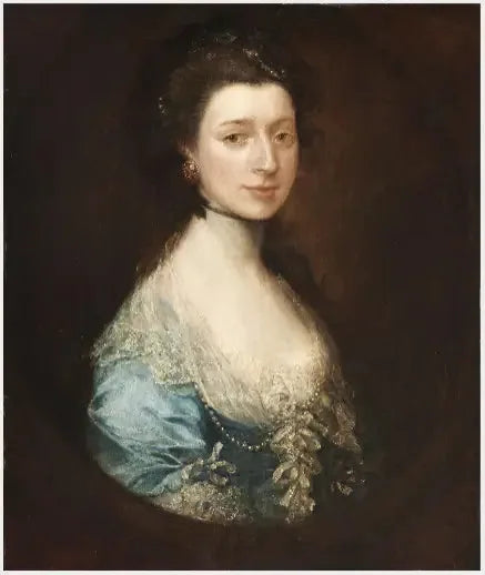 Portræt af fru King (født Spence) - Thomas Gainsborough