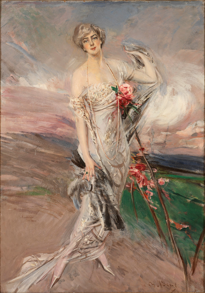 Portræt af fru Peter Cooper Hewitt - Giovanni Boldini