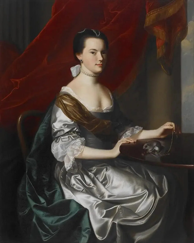 Portræt af fru Theodore Atkinson Jr. - John Singleton Copley