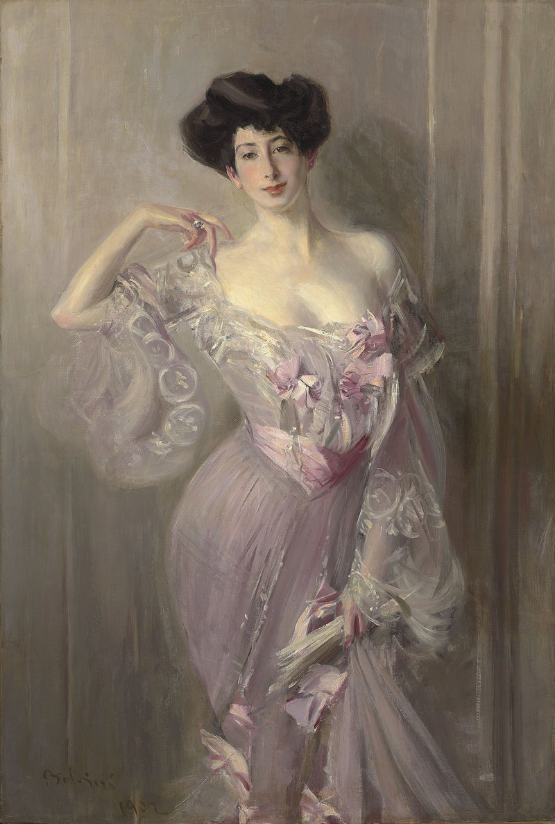 Portræt af fru Wertheimer - Giovanni Boldini