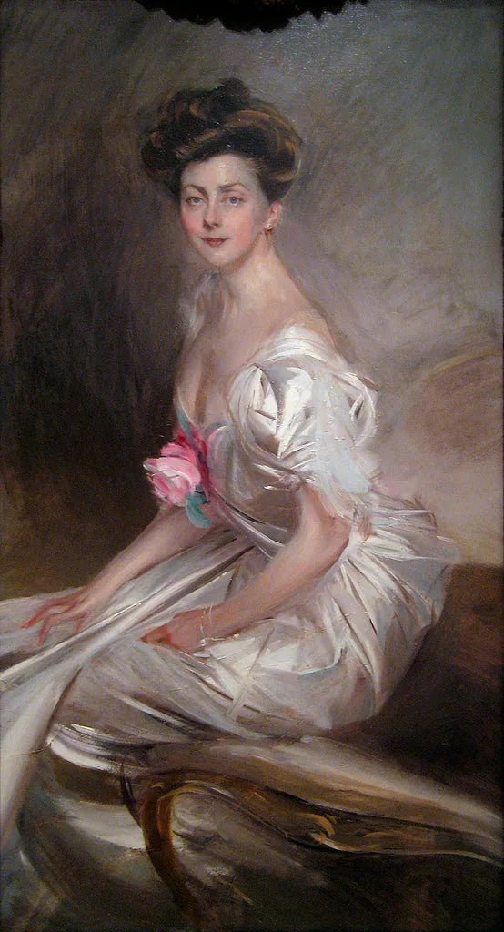 Portræt af fru Whitney Warren, Sr. - Giovanni Boldini