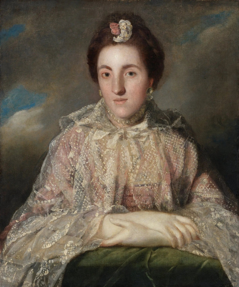 Portræt af fru William Fortescue (1733/34-1820), fremtidig grevinde af Clermont - Joshua Reynolds