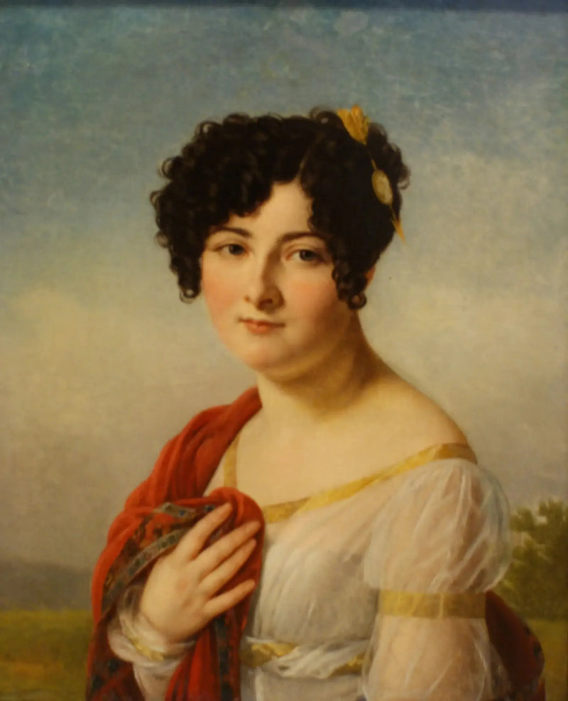 Mme YA Tatischeva-portræt - François Gérard