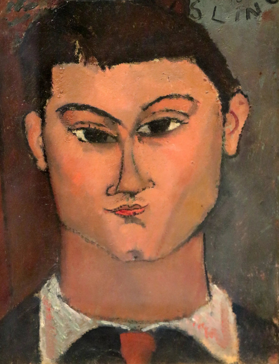 Portræt af Moïse Kisling - Amedeo Modigliani