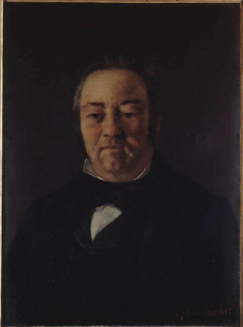 Portræt af hr. Corbinaud - Gustave Courbet