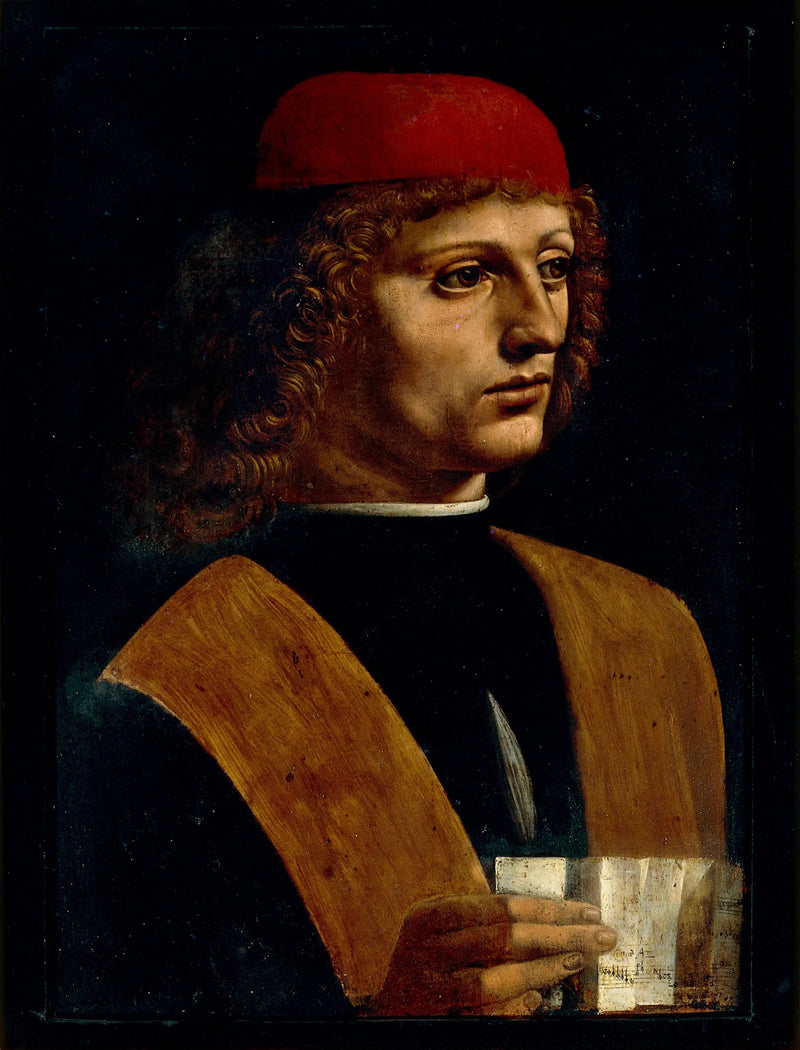 Musikerportræt - Leonardo da Vinci