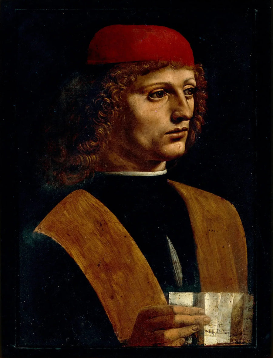 Musikerportræt - Leonardo da Vinci