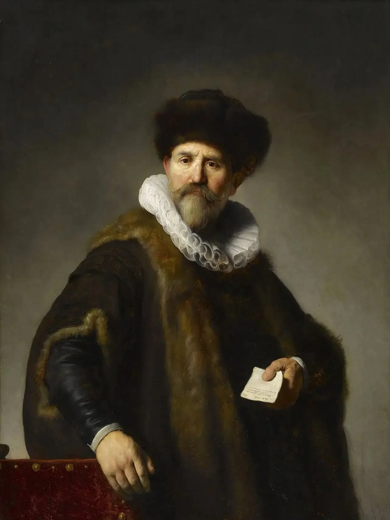 Portræt af Nicolaes Ruts - Rembrandt
