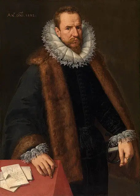 Portrait de Nicolas de Hellincx, conseiller du roi - Frans Pourbus den Yngre