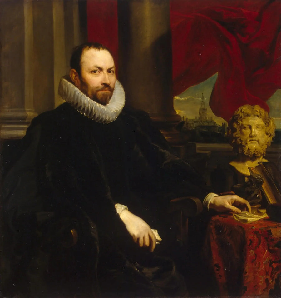Nicolas Rockox (1560-1640) portræt - Antoine van Dyck