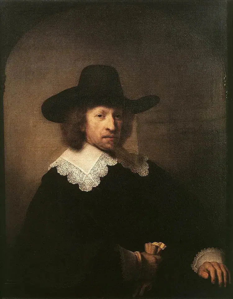Portræt af Nicolas van Bambeeck - Rembrandt