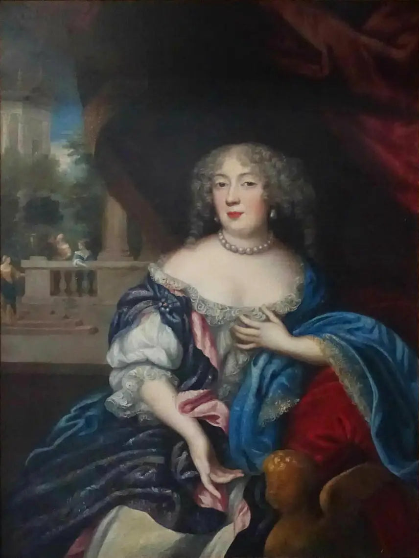 Portræt af Ninon de Lenclos - Pierre Mignard