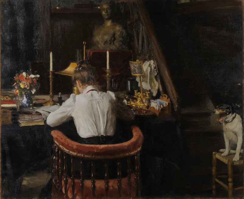 Portrait de Nordman-Severova - Ilya Repin