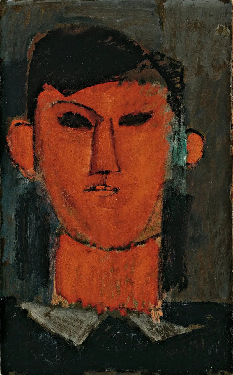 Portræt af Pablo Picasso - Amedeo Modigliani