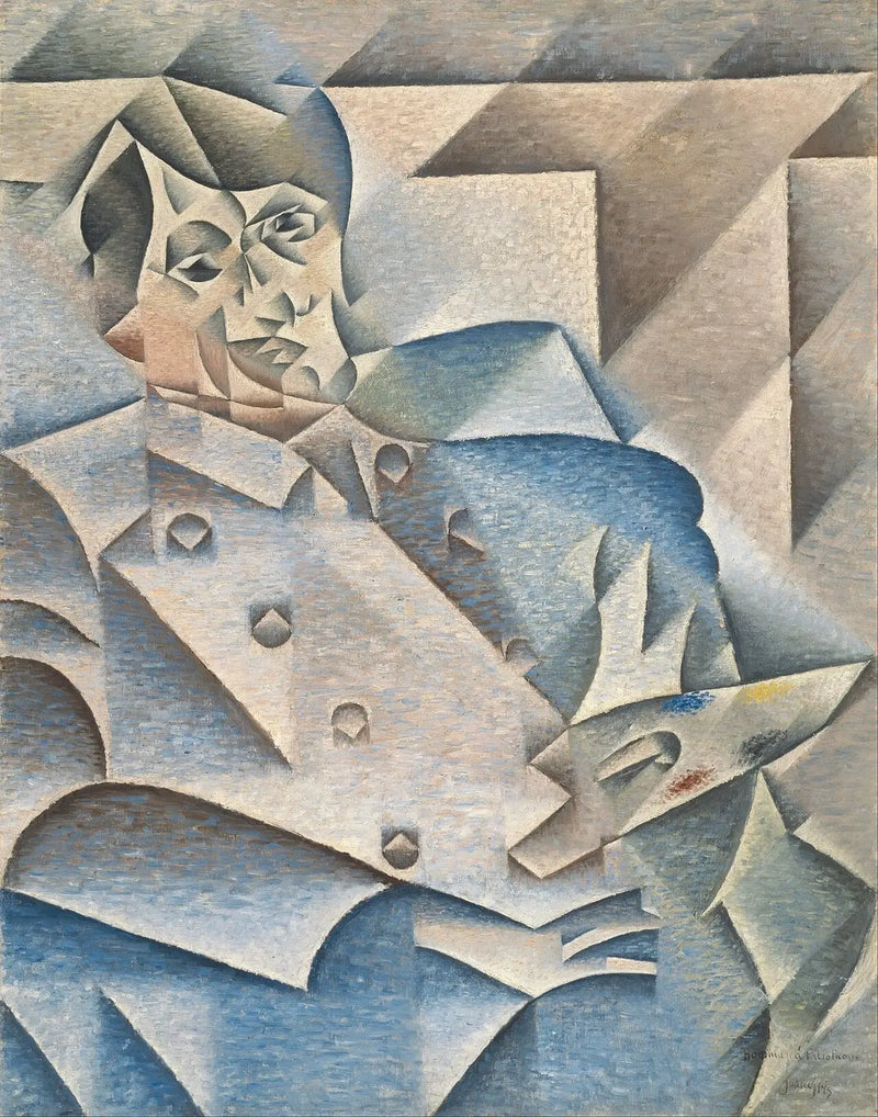 Portrait af Pablo Picasso - Juan Gris