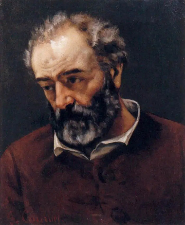 Paul Chenavard portræt - Gustave Courbet