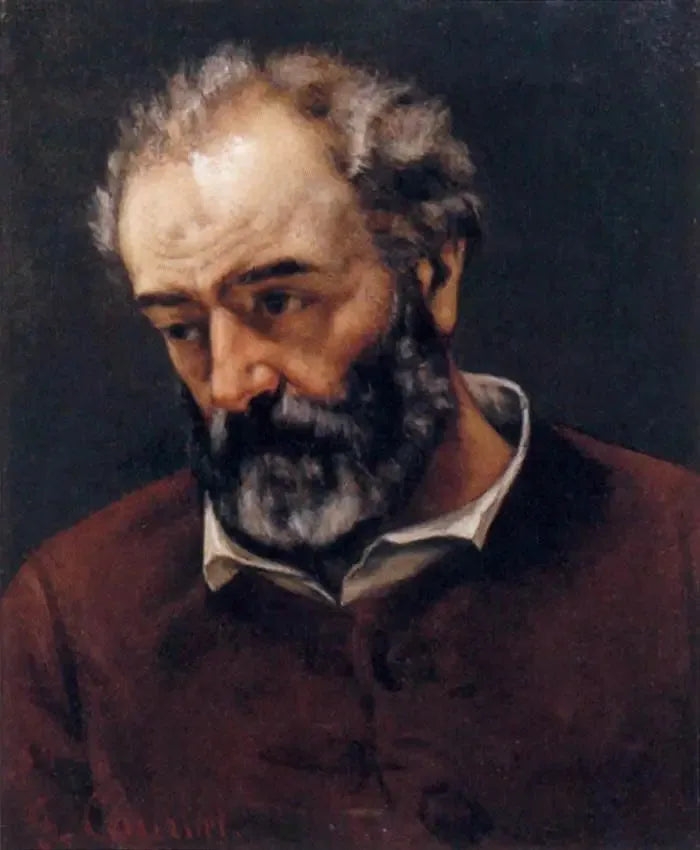 Paul Chenavard portræt - Gustave Courbet